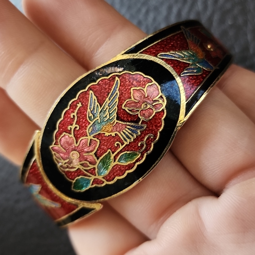 VTG cloisonne bracelet